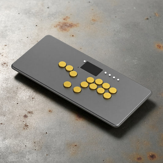Pre-Orders Soon (2026 Release): The Battle Grid Leverless Controller, Gunmetal (Price TBD)